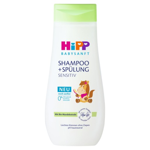HiPP Babysanft Sensitive šampón s kondicionérom 200 ml