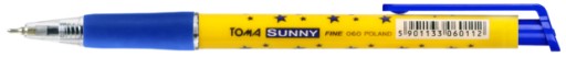 TOMA SUNNY AUTOMATICKÉ GULIČKOVÉ PERO BLUE TO-060