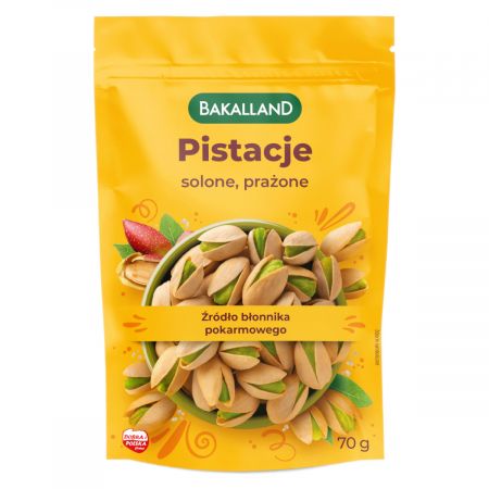 Bakalland Pečené pistácie 70 g