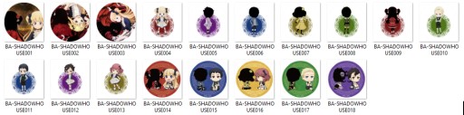 SHADOWS HOUSE Manga Anime špendlíky NA VÝBER