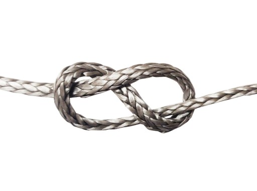 4mm D-PRO strieborné lano Liros
