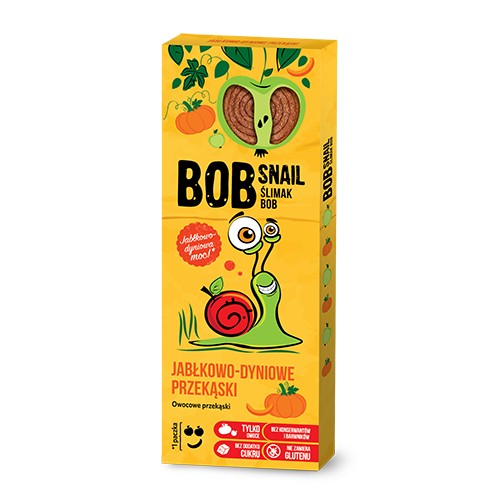 BobSnail Prírodné zeleninové jablkové tekvicové želé bez cukru