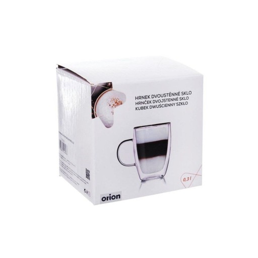 THERMAL pohár s dvojitou stenou na kávu, čaj, latte a nápoje, 300 ml