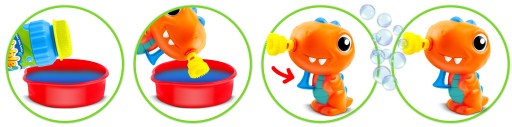 MYDLOVÁ BUBLINA STROJ BUBLIENKA MULTIBUBLINY RICOKIDS + TEKUTINY