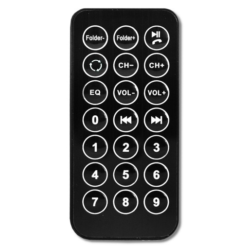 AUTOVYSIELAČ FM REMOTE LTC SD KARTA