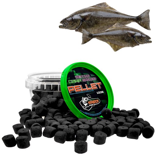MARGROM HÁČKOVÁ PELETA 12mm 100g Halibut