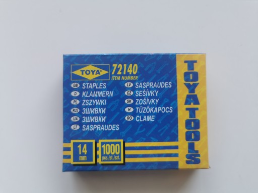 Sponky 14mm (0,7x11,3) 1000ks 72140 Vorel