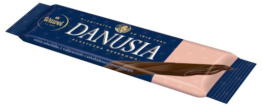 Danusia Classical MINIčokoládová tyčinka 38g Wawel