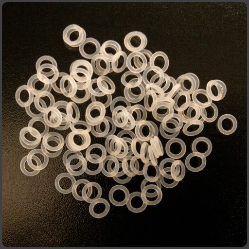 Gumičky pohlcujúce hluk pre prepínače klávesnice Krytky na klávesy 1,5 mm