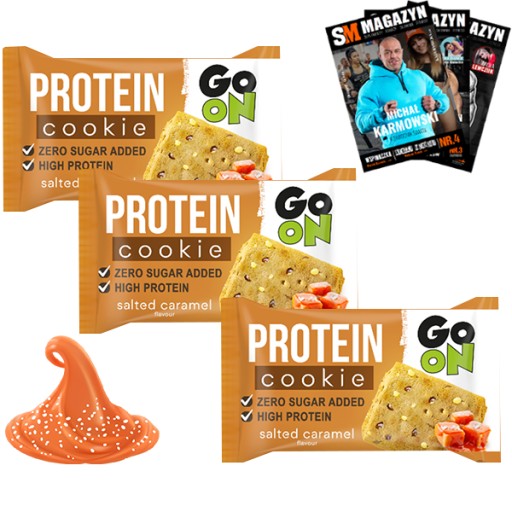 GO ON PROTEIN COOKIE 50G FIBER PROTEIN COOKIE
