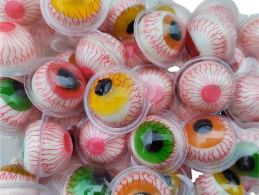 Eyes Eye Gummy Candy 10 kusov pre deti