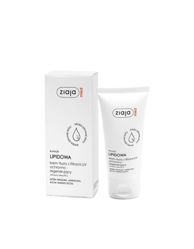 Kúra Ziaja Med Lipid, mastný krém s filtrami