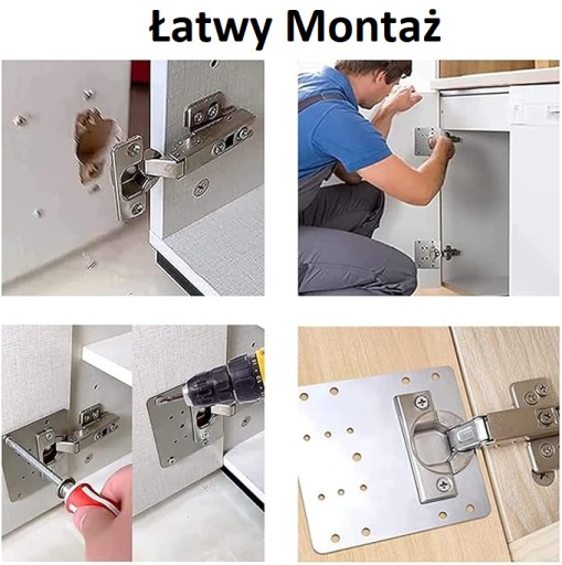 Opravná doska na zlomené pánty | 2 kusy