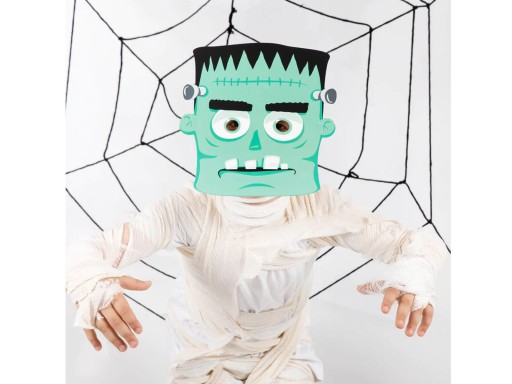 Papierové masky Monsters 6 ks