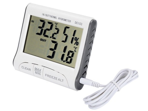 METEOROLOGICKÁ STANICA POČASIE TEPLOMER HYGROMETER SNÍMAČ