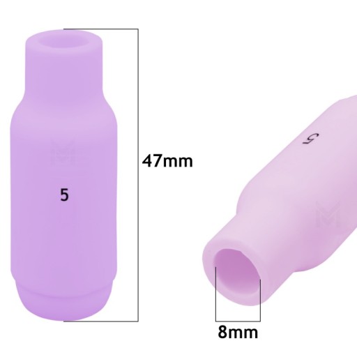 10x TIG keramická tryska #5 10n49 SR17 SR18 SR26