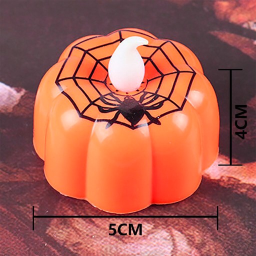 6x SET ETERNAL LAMPA LED SVIEČKA HALLOWEEN HALLOWEENSKÉ DEKORÁCIE TEKVICE