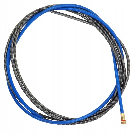 ŠPIRÁLOVÁ VLOŽKA 4m 0,8mm modrá do rukoväte zváračky MIGOMAT MIG MAG WIRE