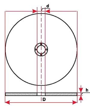 INOX ŠTÍT 350x3,5x32 NA REZANIE KOVU OCEL LIATINA DRÔT INOX 350 X3,5
