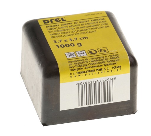 GUMOVÝ KRYT NA KAMENNÉ KLADIVO 1000 g