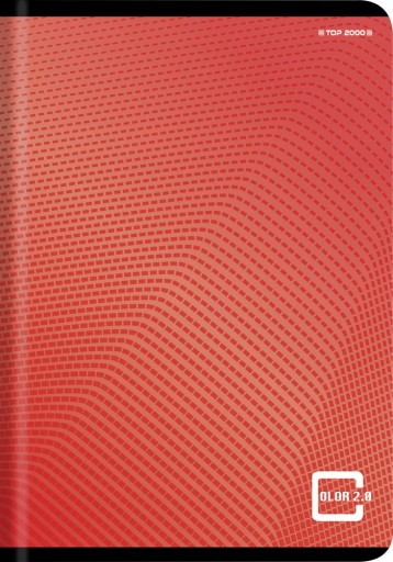 Notebook A5 60k mriežka TOP2000 COLOR2,0 mix 1 ks