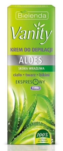 BIELENDA VANITY ALOE DEPILAČNÝ KRÉM 100 ML