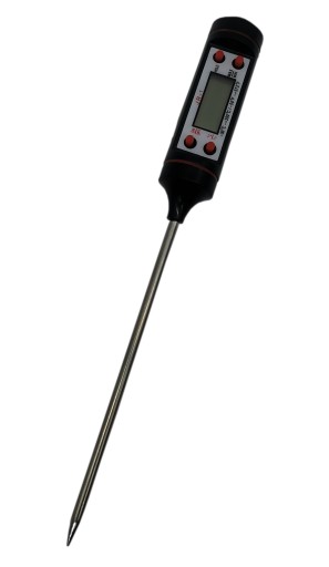 UNIVERZÁLNY LCD KUCHYŇSKÝ TEPLOMER DIGITÁLNY S MÄSOM SKAWN VÍNO SONDA
