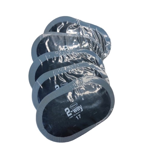 Tech 65mm/40mm T-17BK hadicová záplata - 5KS