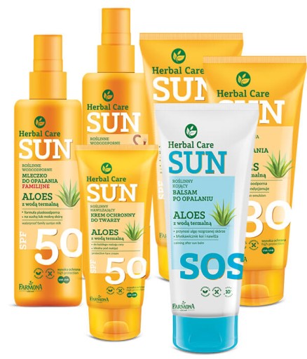 Farmona Herbal Care Emulzia na opaľovanie na opaľovanie SPF15