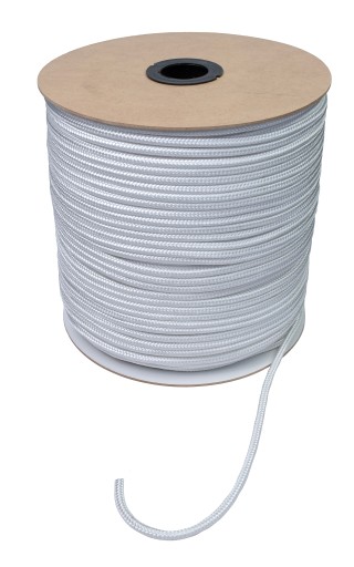 BIELE POLYPROPYLÉNOVÉ LANO Silné pletené lano 8mm 10M