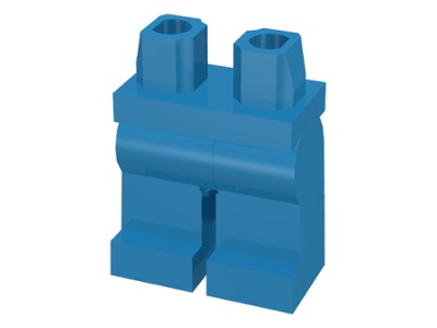 LEGO LEGS 970c00 azúrovo tmavá NOVINKA (1g)