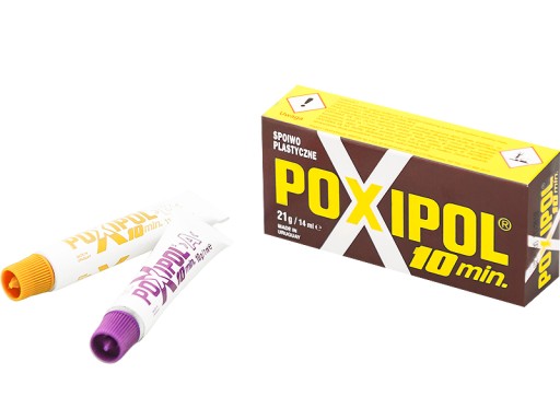 Lepidlo POXIPOL, plastové spojivo, bezfarebné, 14ml