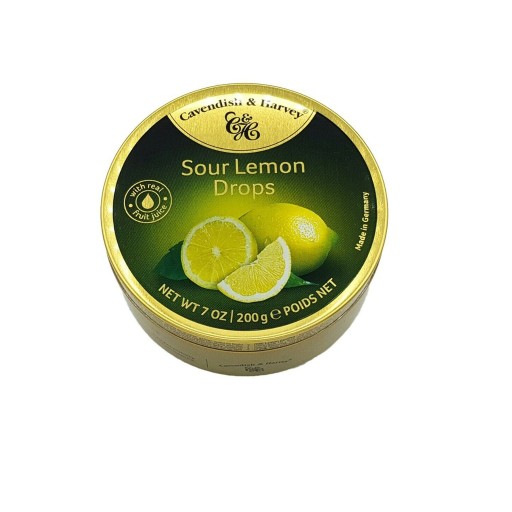 Cavendish Dropsy Sour Lemon Kyslý citrón 200g