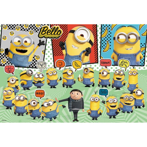 PUZZLE 160 MINIONS MINIONS BELLO DEC 6+ KOCIEK