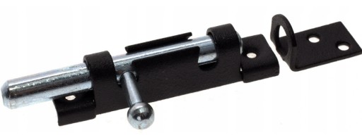 OCELOVÝ ZÁMOK ZÁMKU ČIERNY ZÁMEK 70x16mm