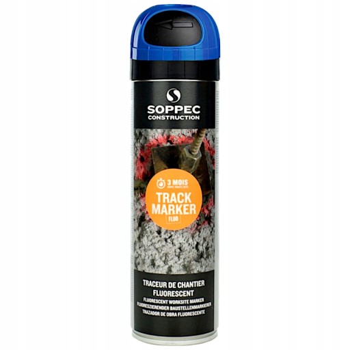 GEODÉZNA FARBA MODRÁ TRACK MARKER 1ks 500ml