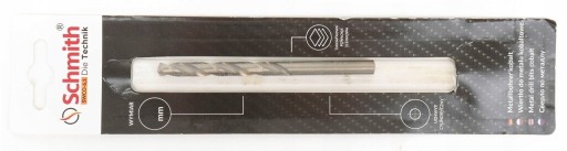 KOBALTOVÝ KOVOVÝ VRTÁK 6mm HSS-Co DO OCELE LIATINY KOV SILNÝ SCHMITH