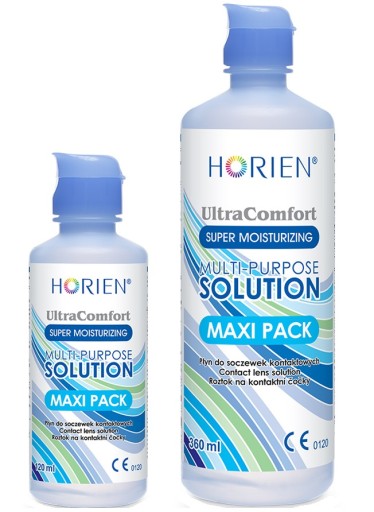 HORIEN ULTRA COMFORT MAXI BALENIE 360ML+ 120ML TEKUTINY NA KONTAKTNÉ ŠOŠOVKY