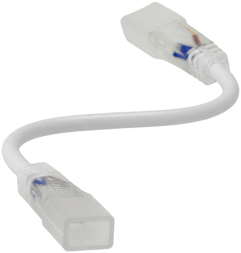 Dlhý konektor pre LED pásik 230V 6W + vidlice