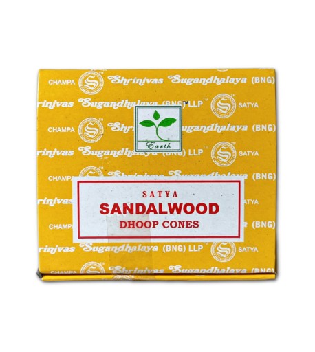 Vonné tyčinky Satya Sandalwood s vôňou santalového dreva