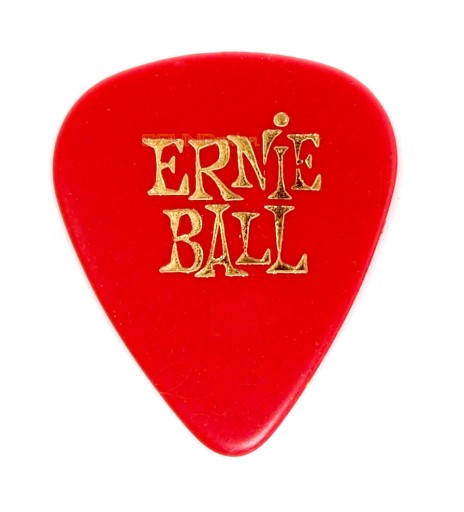 Trsátko na gitaru Ernie Ball Thin 0,46, červené
