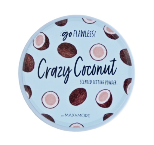 Max&More Go Flawless Crazy Coconut sypký prášok 22 g