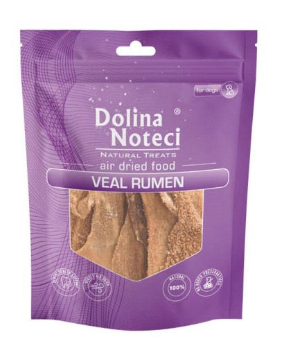 Dolina Noteci Natural Treats prírodná pochúťka pre psov teľacie bachory 100g