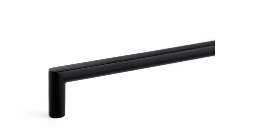 Nábytková úchytka U114 160mm MATNÁ ČIERNA