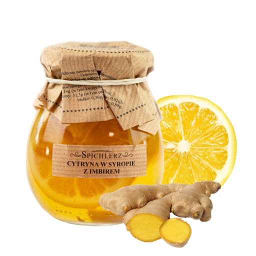 Citrón v sirupe so zázvorom 260g
