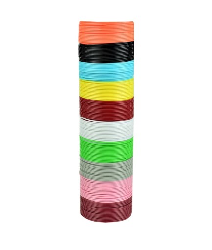 NÁPLNE do 3D PERO 100m FILAMENT 10 farieb