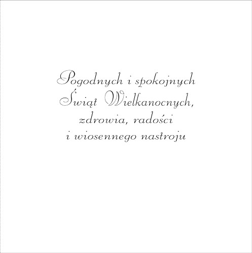 Veľkonočné pohľadnice s krásnym veľkonočným vajíčkom SWT8