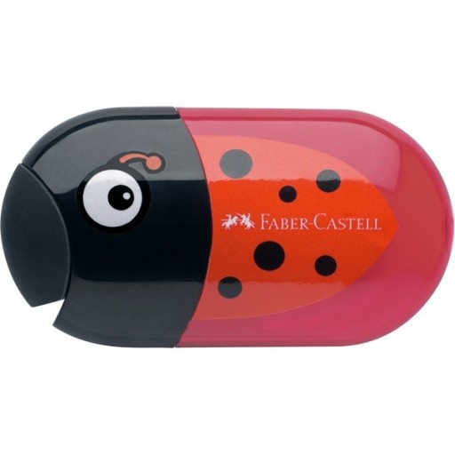 DVOJITÁ brúska na gumu BIEDRONKA FABER-CASTELL