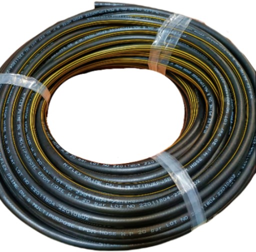 Univerzálna gumená hadica na vzduch, vodu, chemikálie, EPDM, priemer 19mm, 120'C
