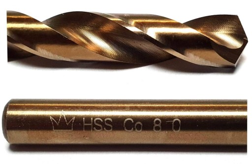KOBALTOVÝ VRTÁK DO KOVU 5mm KOBALTOVÝ HSS-Co PROF